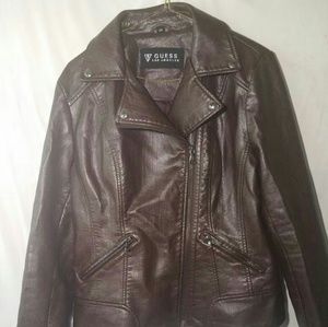 VINTAGE GUESS Leather Jacket